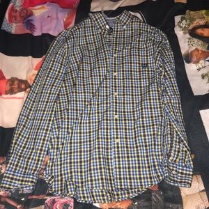 Men’s chaps button down dress shirt